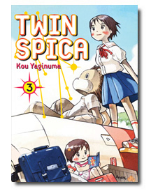 The cover of Twin Spica, Volume 3