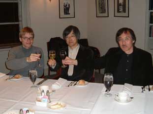 Having a drink at Princeton University